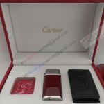 Replica Upgraded Cartier Lighter - Red Lighter For Set